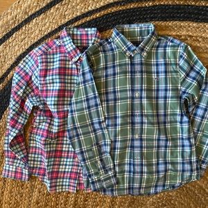 2 Vineyard Vines shirts, size 7